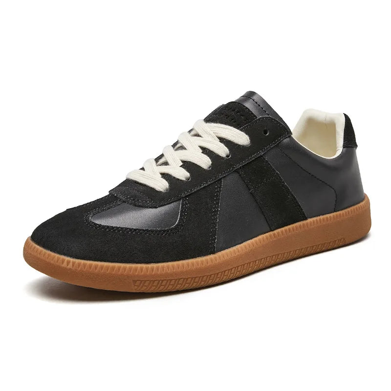 Men's Non-Slip Lace-Up Sneakers | Comfort Fit Daily Shoes