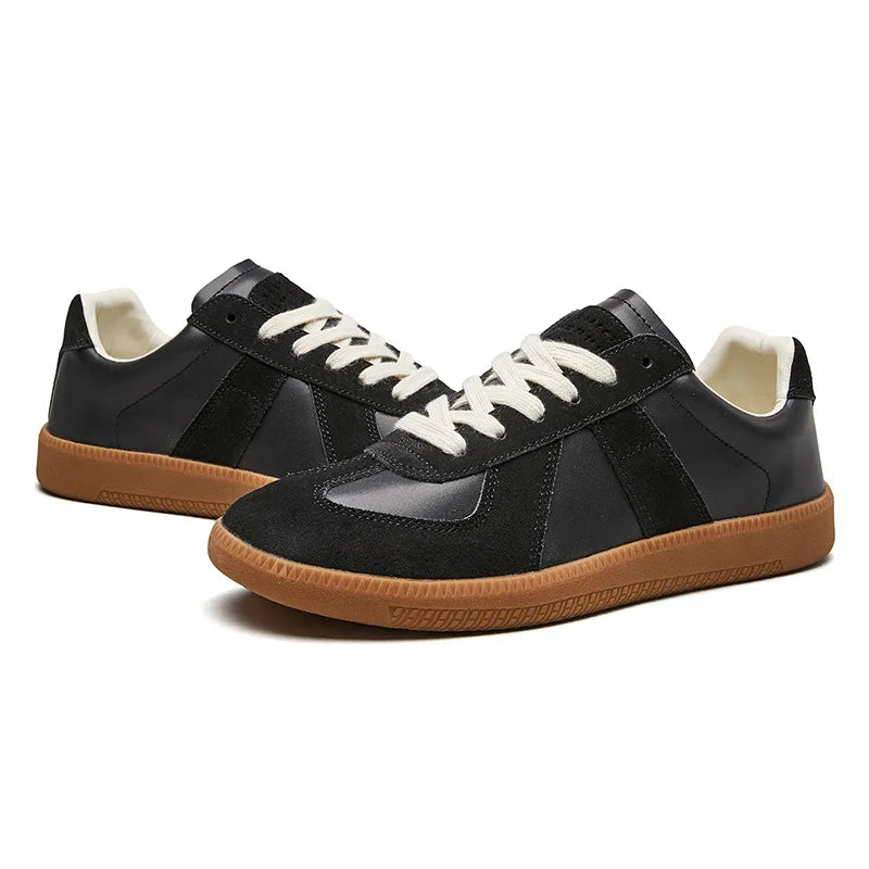 Men's Non-Slip Lace-Up Sneakers | Comfort Fit Daily Shoes