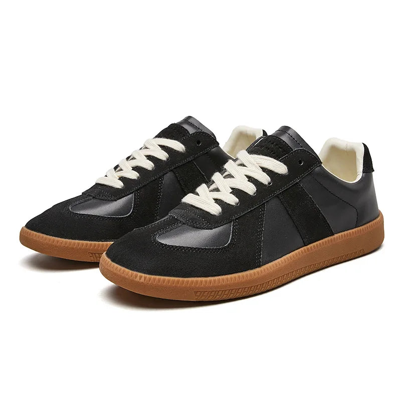 Men's Non-Slip Lace-Up Sneakers | Comfort Fit Daily Shoes