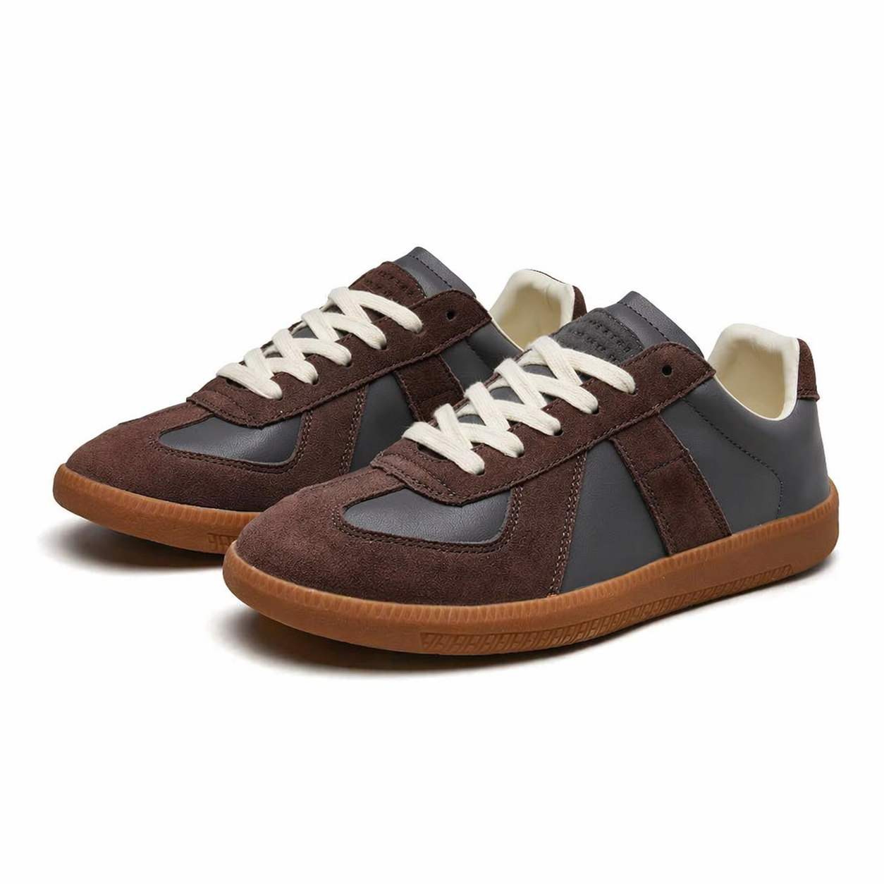 Men's Non-Slip Lace-Up Sneakers | Comfort Fit Daily Shoes
