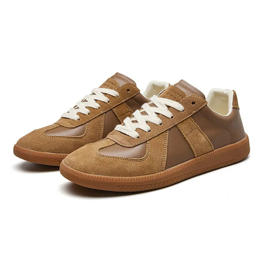 Men's Non-Slip Lace-Up Sneakers | Comfort Fit Daily Shoes