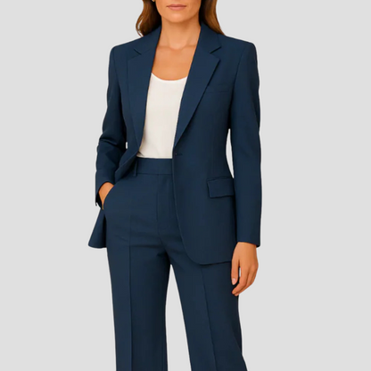 Women's Two-Piece Blazer Suit Set