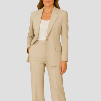 Women's Two-Piece Blazer Suit Set
