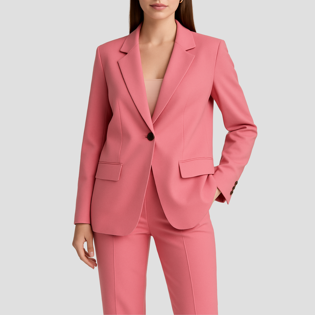 Women's Two-Piece Blazer Suit Set