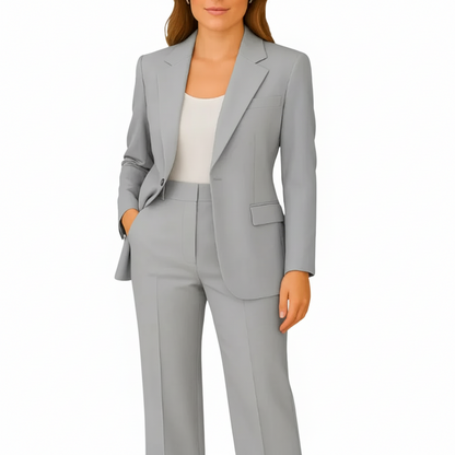 Women's Two-Piece Blazer Suit Set