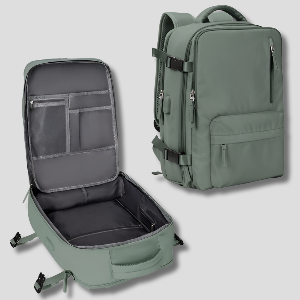 Expandable Travel Backpack | 76L Carry-On Cabin Bag