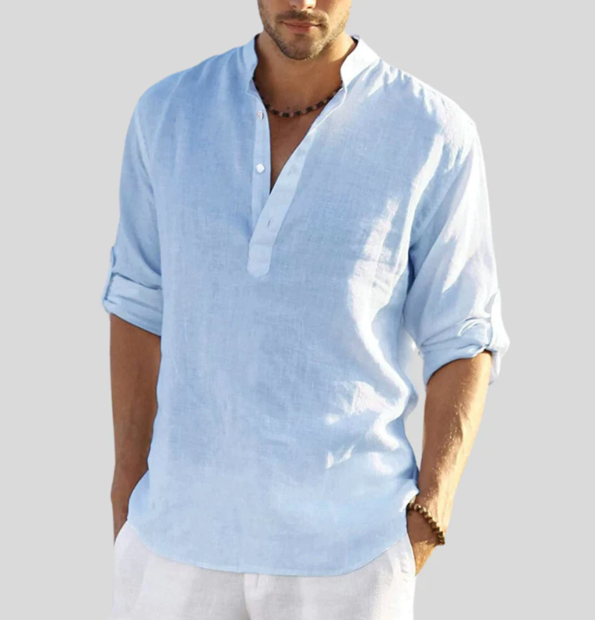 Men's Casual Long Sleeve Shirt