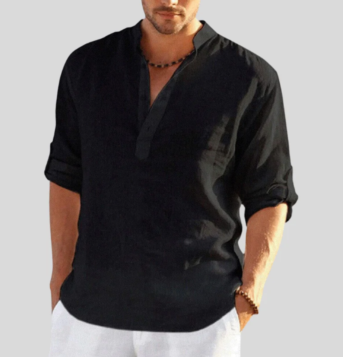 Men's Casual Long Sleeve Shirt