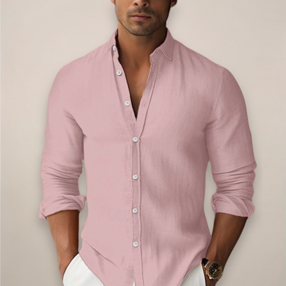 Men's Casual Button-Up Summer Shirt