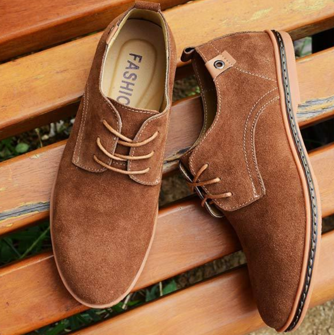Men's Leather Style Shoes | Classic Casual & Smart-Casual