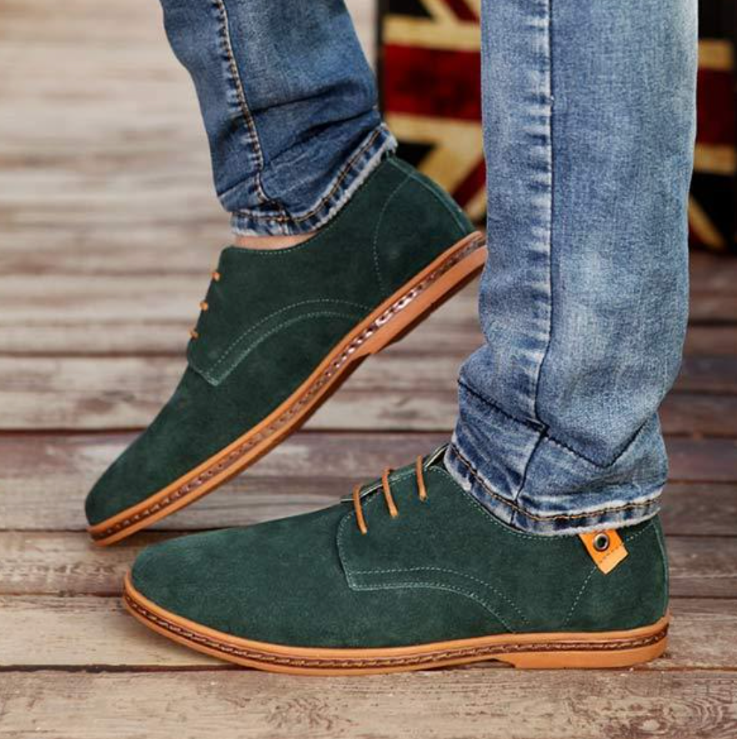 Men's Leather Style Shoes | Classic Casual & Smart-Casual