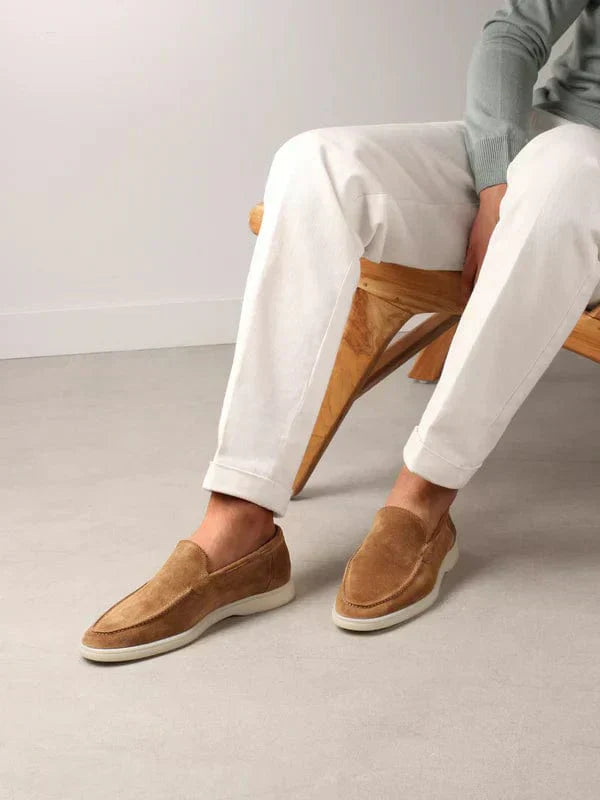Men's Faux Suede Loafers