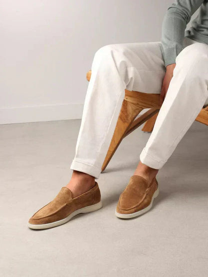 Men's Faux Suede Loafers