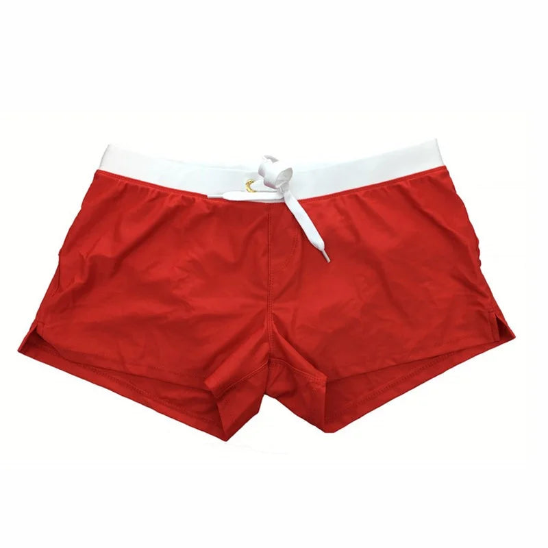 Men's Quick-Dry Swim Shorts | Drawstring Beach Board Shorts