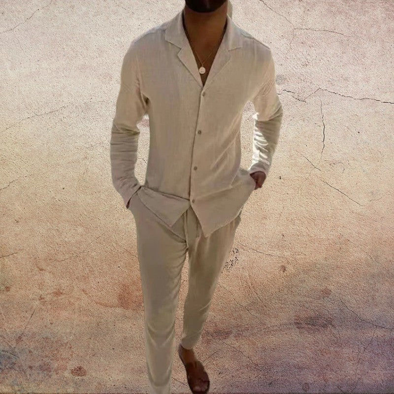 Men's Vintage Style 2-Piece Set | Relaxed Summer Loungewear