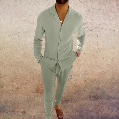 Men's Vintage Style 2-Piece Set | Relaxed Summer Loungewear