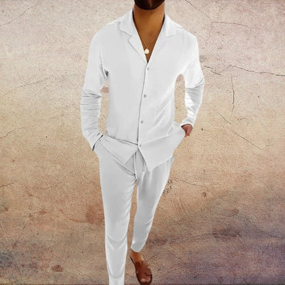 Men's Vintage Style 2-Piece Set | Relaxed Summer Loungewear