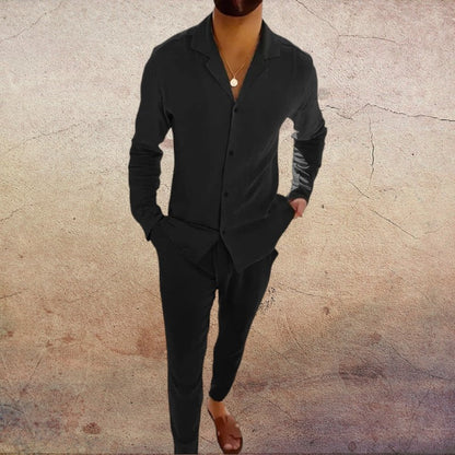 Men's Vintage Style 2-Piece Set | Relaxed Summer Loungewear