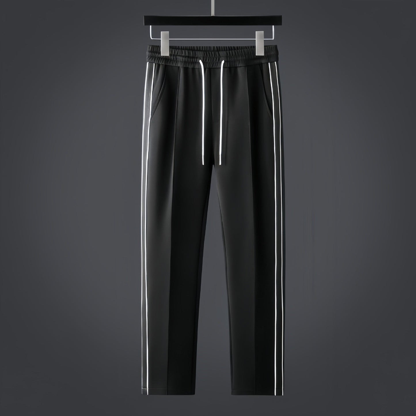 Men's Two-Piece Track Set | Stretch Stripe Athletic Style