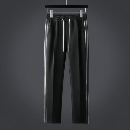 Men's Two-Piece Track Set | Stretch Stripe Athletic Style