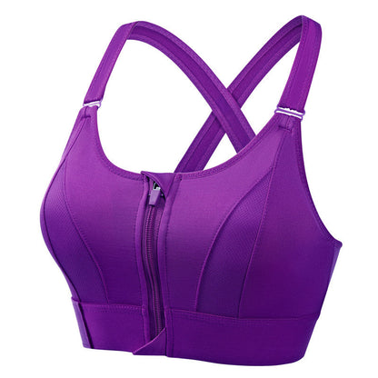 Women's High Support Sports Bra | Breathable Sweat-Wicking Workout Bra
