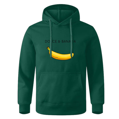 Men's Graphic Print Hoodie | Casual Streetwear Kangaroo Pocket Sweatshirt