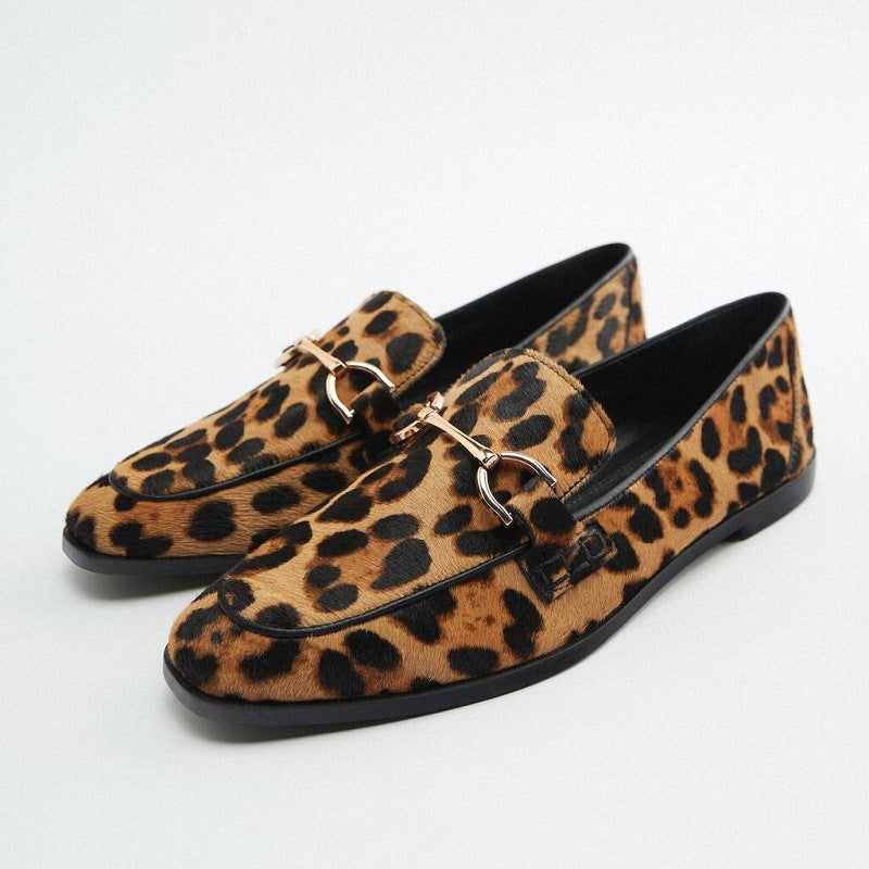 Women's Leopard Print Loafers | Bold Everyday Style
