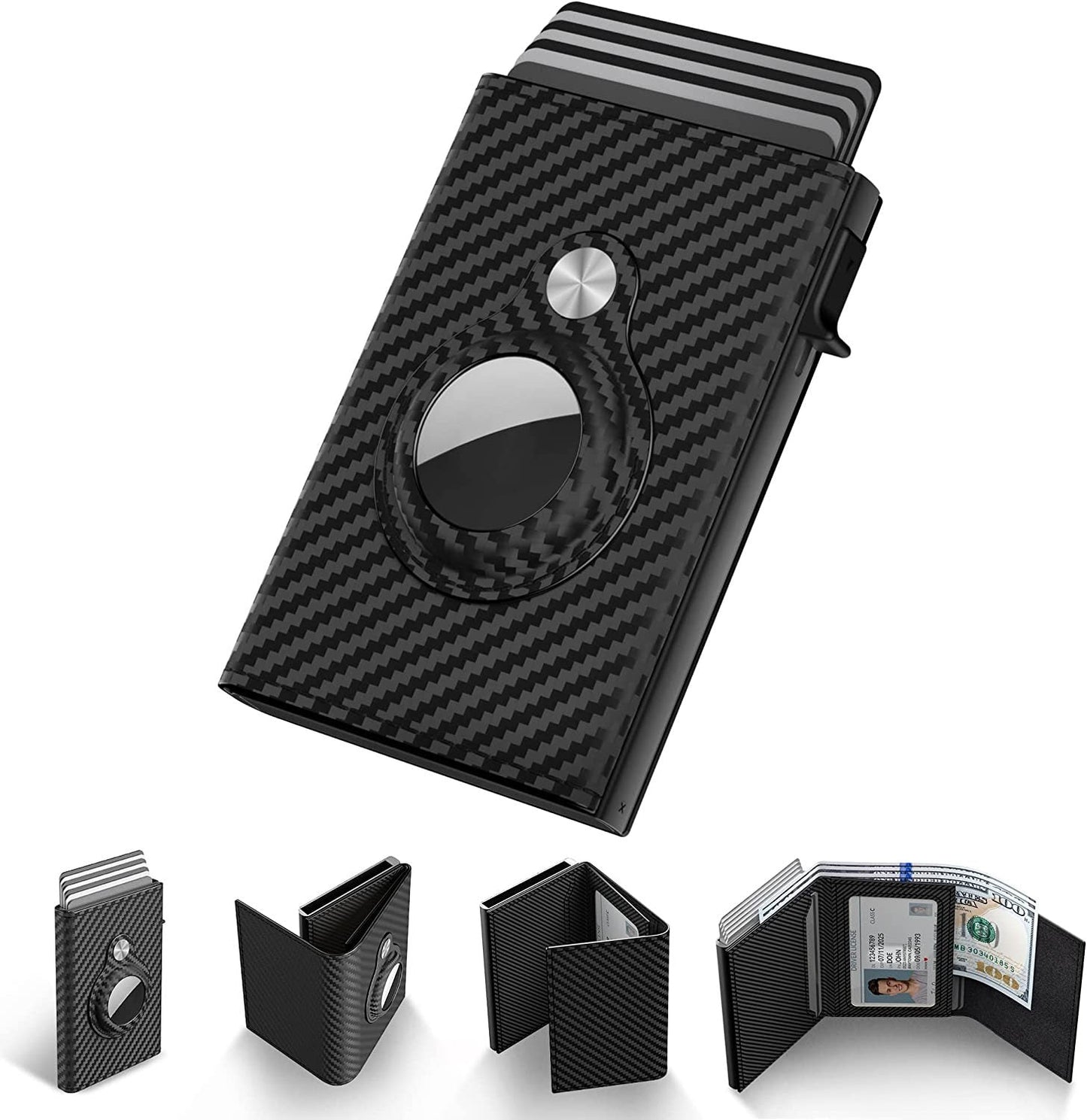 Slim Tracker Card Wallet | RFID-Blocking Everyday Carry