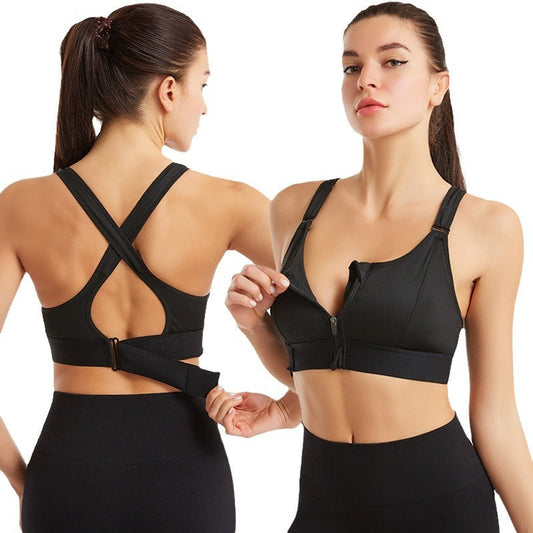 Women's High Support Sports Bra | Breathable Sweat-Wicking Workout Bra