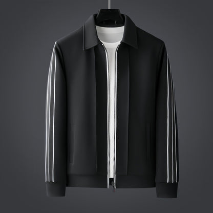 Men's Two-Piece Track Set | Stretch Stripe Athletic Style