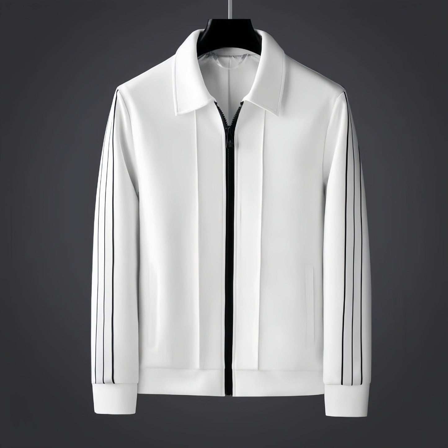 Men's Two-Piece Track Set | Stretch Stripe Athletic Style