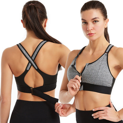 Women's High Support Sports Bra | Breathable Sweat-Wicking Workout Bra