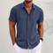 Men's Relaxed Linen-Style Shirt | Casual Summer Essential