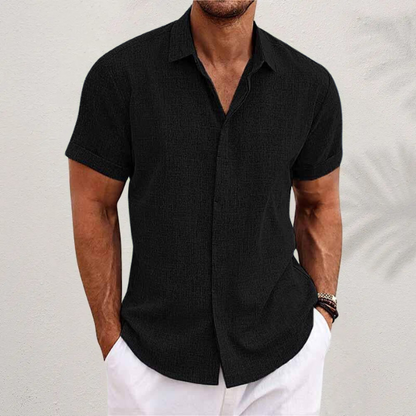 Men's Relaxed Linen-Style Shirt | Casual Summer Essential