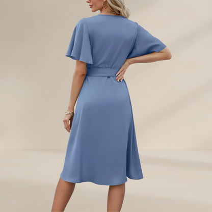 Women's Wrap Dress | V-Neck Side Tie Summer Style