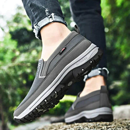 Men's Ergonomic Slip-On Comfort Shoes | Wide Fit Walking Shoes