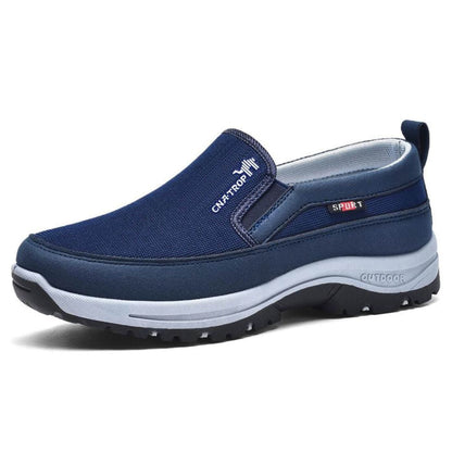 Men's Ergonomic Slip-On Comfort Shoes | Wide Fit Walking Shoes