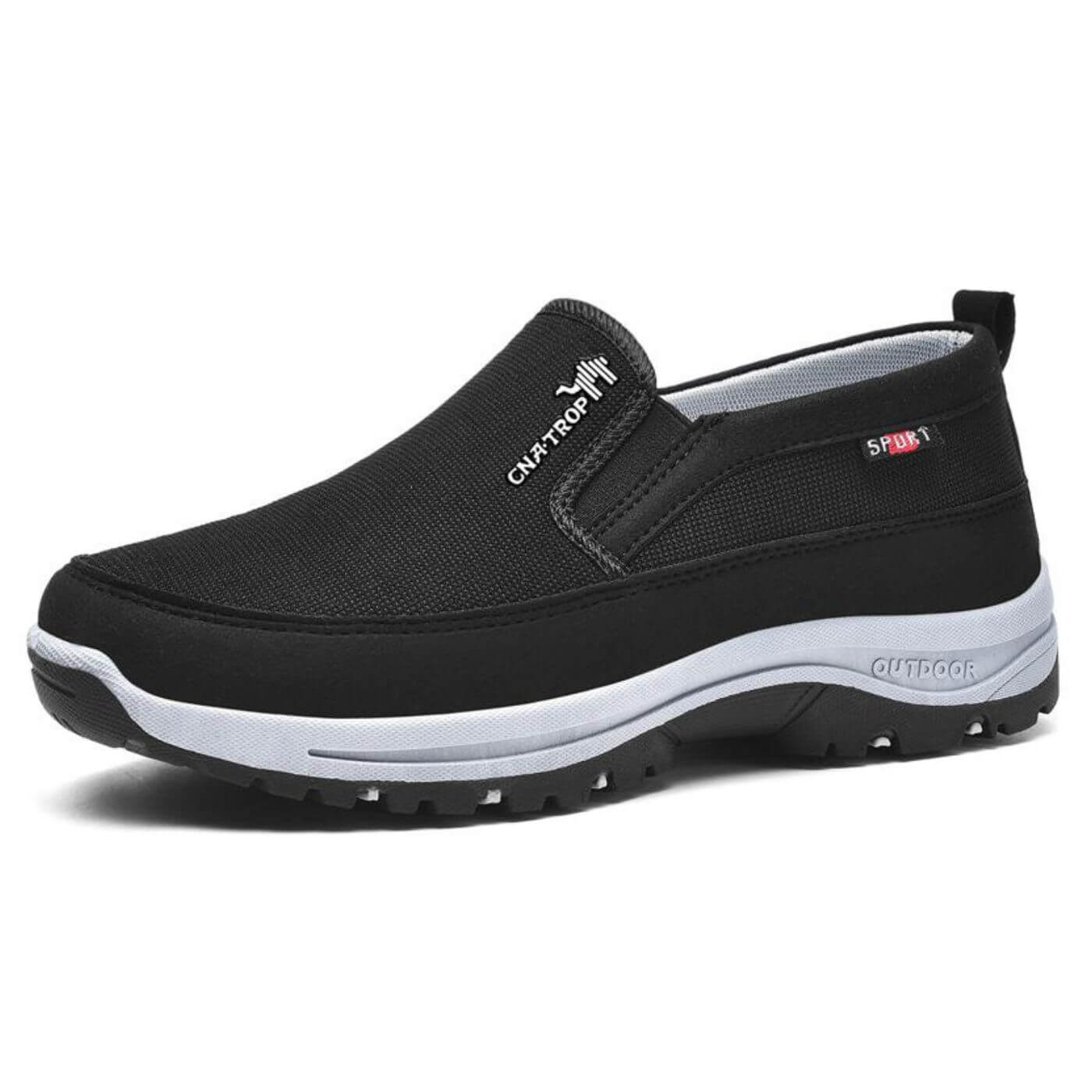 Men's Ergonomic Slip-On Comfort Shoes | Wide Fit Walking Shoes
