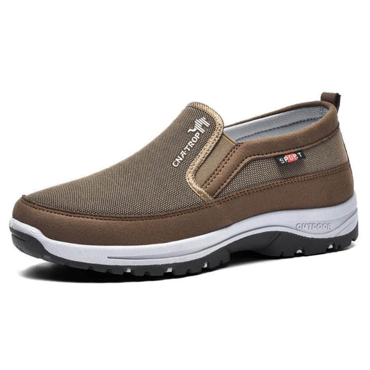 Men's Ergonomic Slip-On Comfort Shoes | Wide Fit Walking Shoes