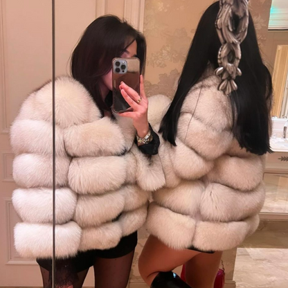 Women's Faux Fur Coat | Chic Winter Statement Jacket