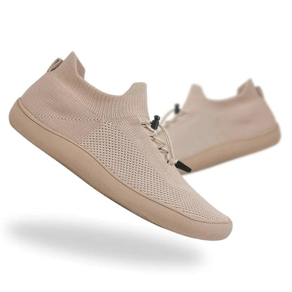 Unisex Knit Barefoot Shoes | Toggle Lace-Up Wide Toe Box