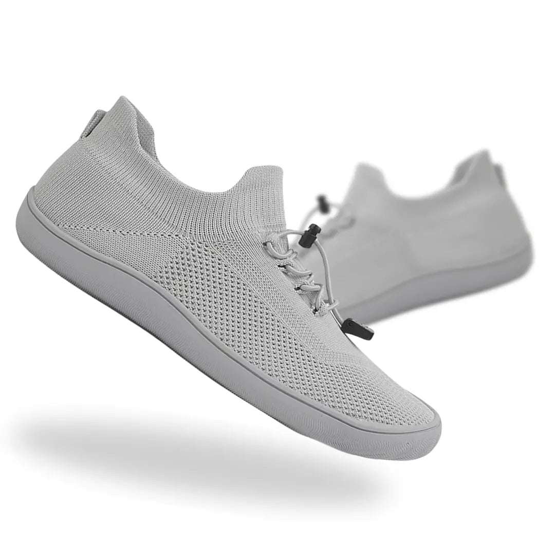 Unisex Knit Barefoot Shoes | Toggle Lace-Up Wide Toe Box