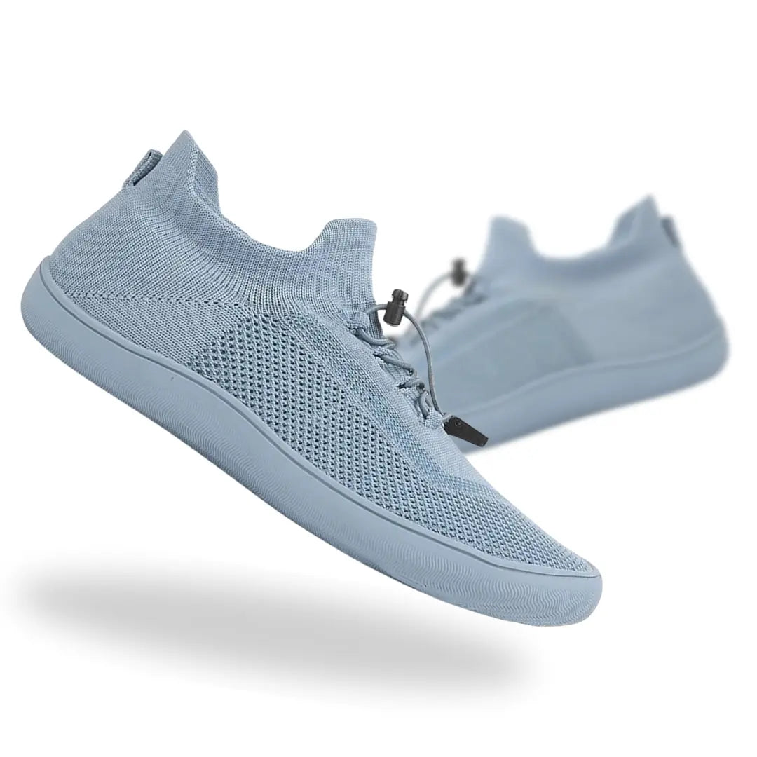 Unisex Knit Barefoot Shoes | Toggle Lace-Up Wide Toe Box