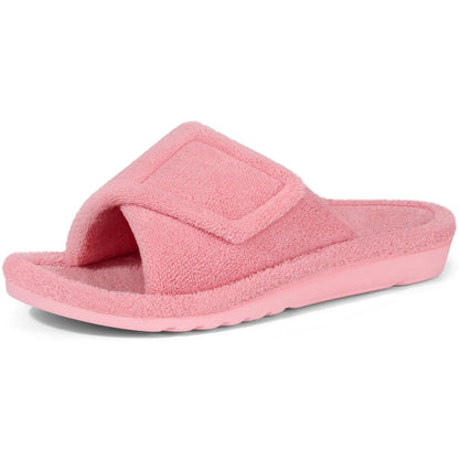 Ergonomic House Slippers | Adjustable Velcro Wide Fit
