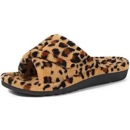 Ergonomic House Slippers | Adjustable Velcro Wide Fit