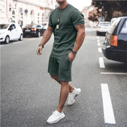 Alsten | Men's Lightweight Short Sleeve Shirt and Matching Shorts