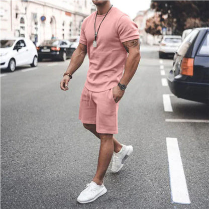 Alsten | Men's Lightweight Short Sleeve Shirt and Matching Shorts