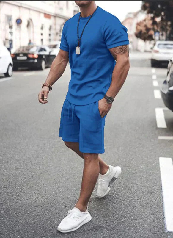 Alsten | Men's Lightweight Short Sleeve Shirt and Matching Shorts