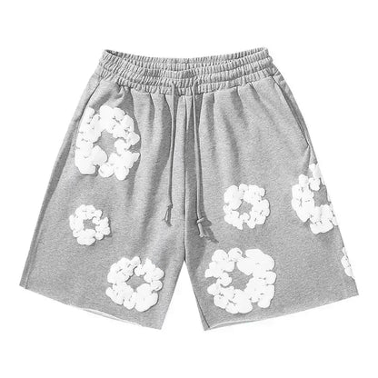 Unisex Floral Shorts Pant