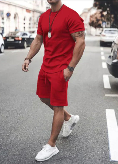Alsten | Men's Lightweight Short Sleeve Shirt and Matching Shorts